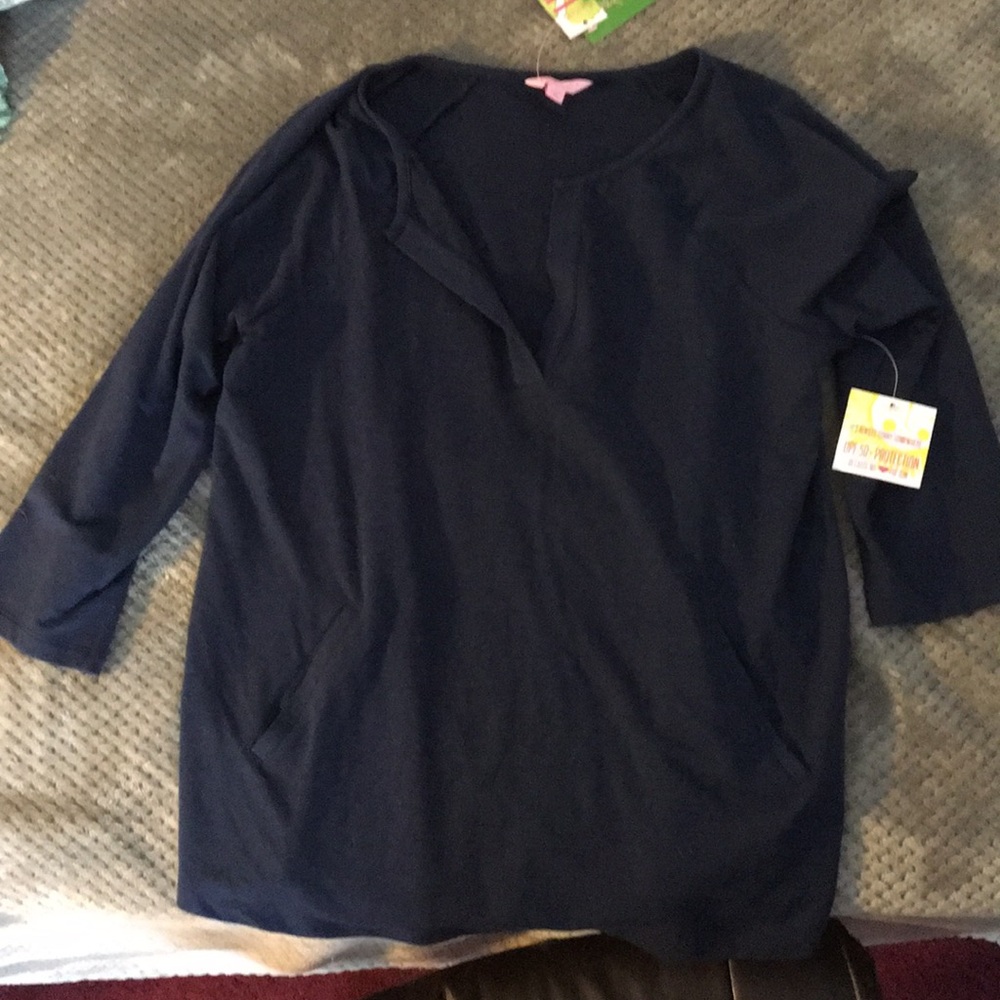 Navy Lilly Pulitzer shirt (NWT)